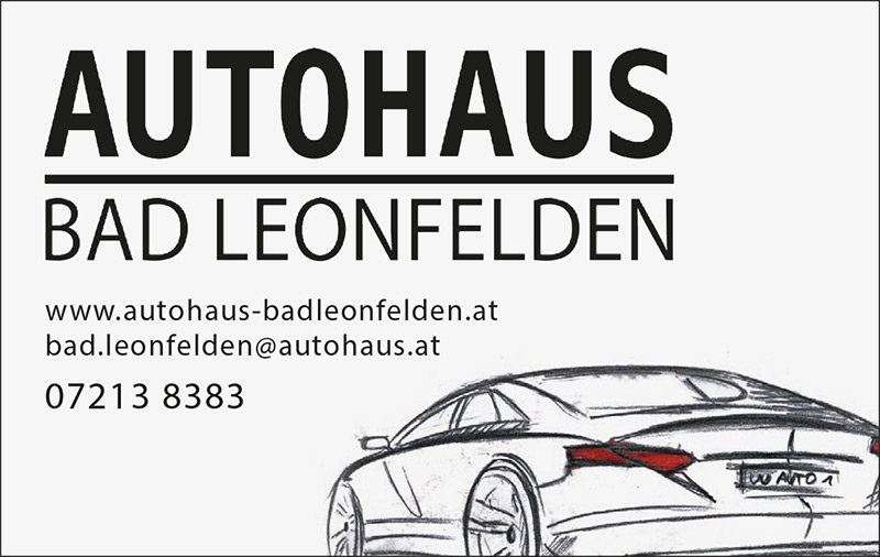 Autohaus Bad Leonfelden Sponsor Union Vorderweißenbach